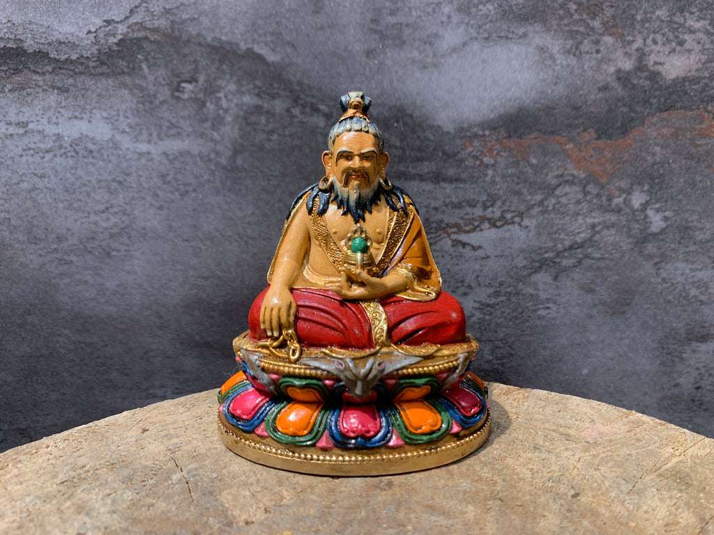 Thangthong gyalpo Statue. consecrated statue. the mahasiddha of tibet.