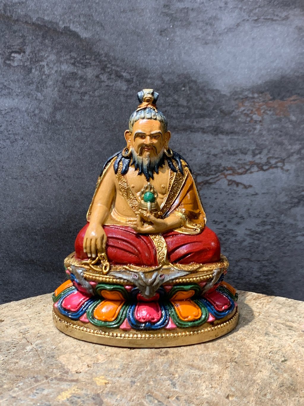 Thangthong gyalpo Statue. consecrated statue. the mahasiddha of tibet.