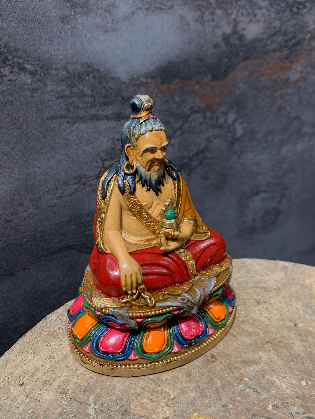 Thangthong gyalpo Statue. consecrated statue. the mahasiddha of tibet.