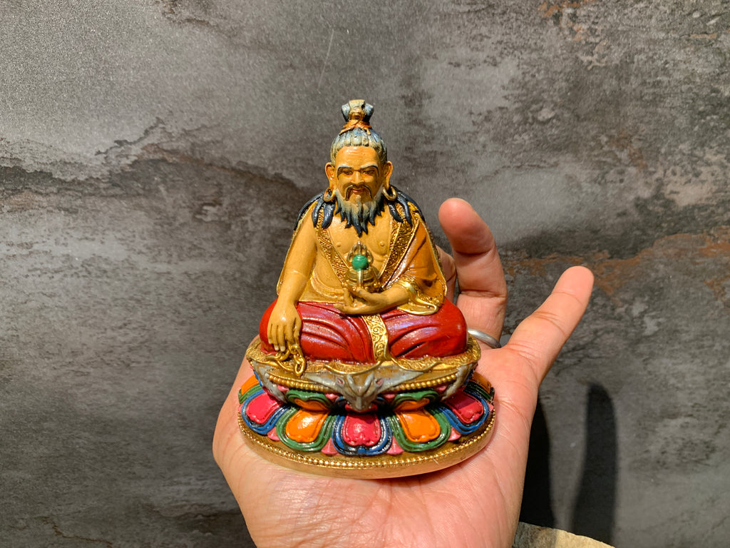 Thangthong gyalpo Statue. consecrated statue. the mahasiddha of tibet.