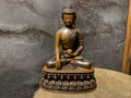 Shakyamuni Buddha made  of copper. hand crafted.